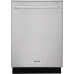 Dishwasher LDW1801SS Integrated 18in -Thor Kitchen -Top Controls