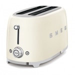 Smeg TSF02CRUS Retro 50's Style 4-Slice Toaster 1400 W Cream