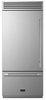 Fulgor Milano F7PBM36S2L 36 Inch Bottom Freezer Refrigerator